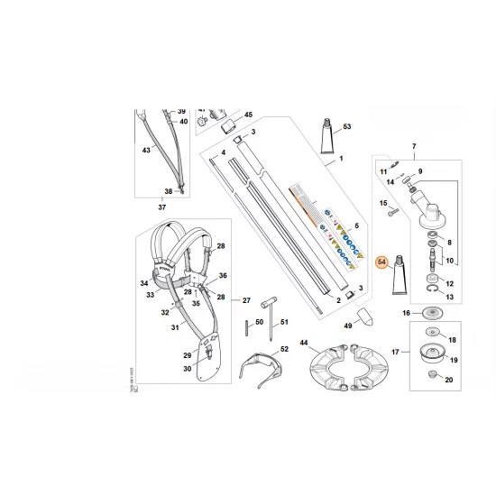 STIHL   smar przekładniowy (Tube 80g) 0781 120 1117